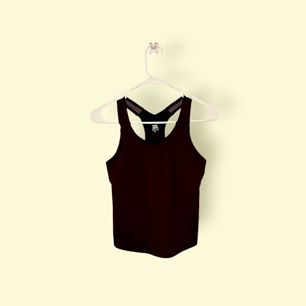Moving Comfort Classic Maroon Tank Bra, Size 32DD-34D
